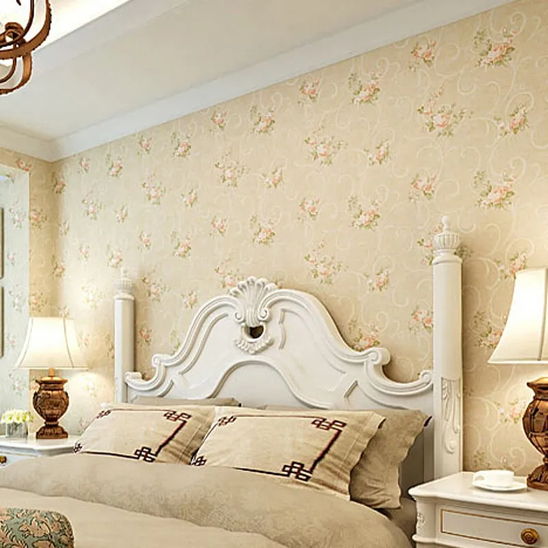 Бумажные обои beibehang в рулонах с цветочным рисунком винтажный женственный букет