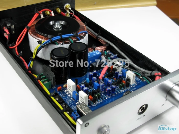 Усилитель Ultra Class A 2X80W со встроенным стереонаушником усилитель звука алюминиевый