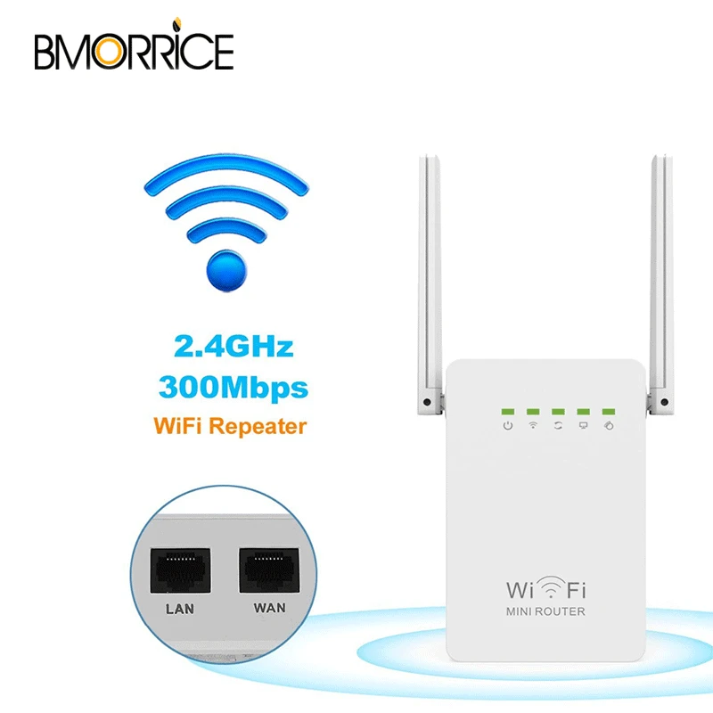 PIXLINK 300 Мбит/с WiFi усилитель роутера сетевой ретранслятор мощности Roteador 2 Антенна
