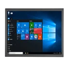 Промышленный емкостный сенсорный монитор в металлическом корпусе 15 дюймов 1024*768 с AV BNC VGA HDMI USB интерфейсом