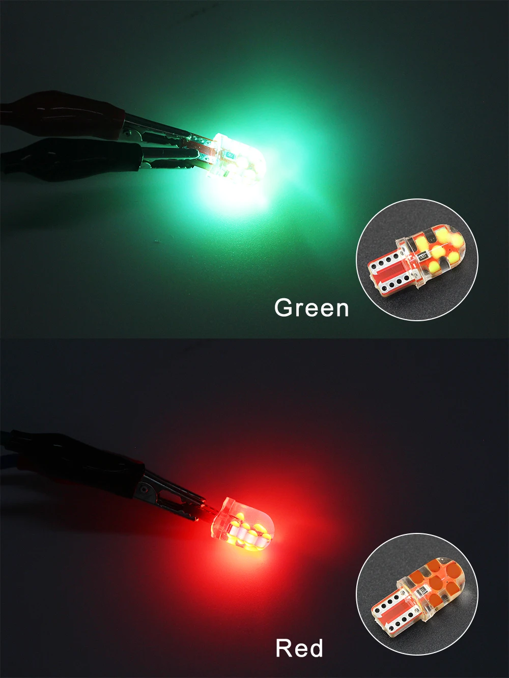 DXZ 1X T10 COB силикагель 194 168 501 w5w светодиодный светильник canbus 12SMD автомобильный интерьерный светильник Авто Клин Парковка купольная лампа бокового указателя поворота DC 12V