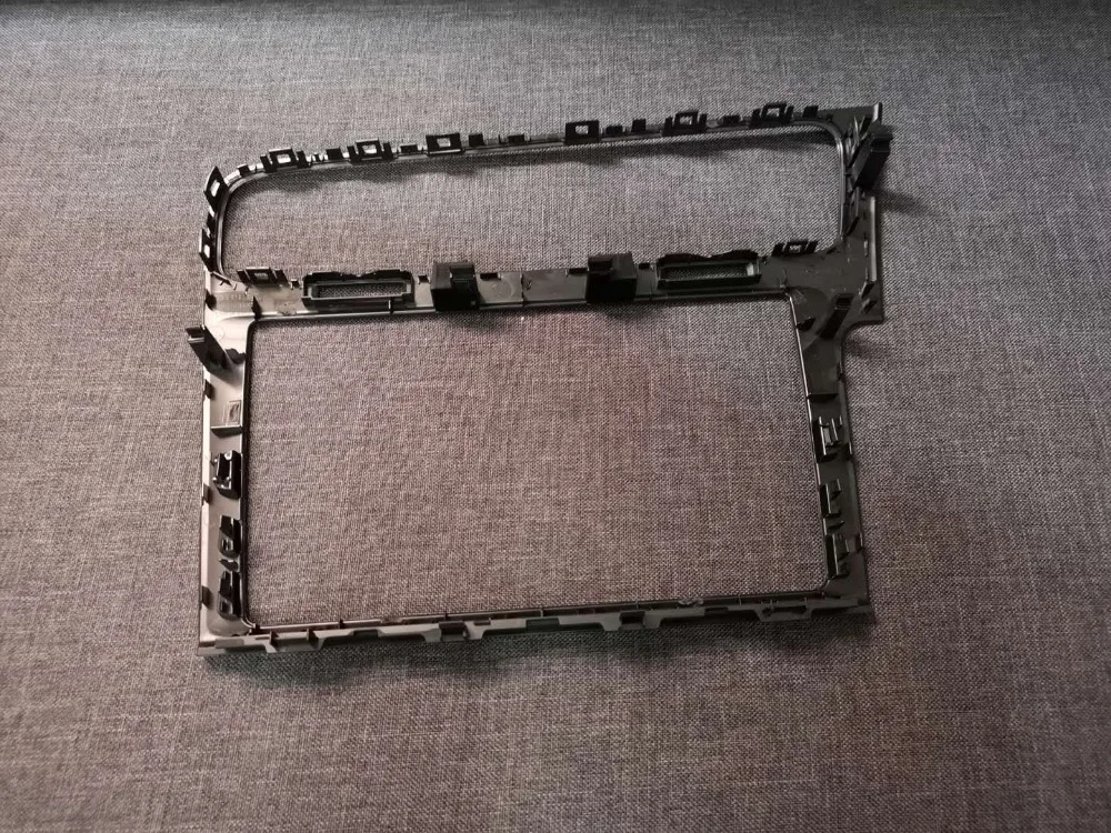 Пианино краска для гольфа Mk7 отделка " дюймов и 9" дюймов экран Рамка для Vw Golf 7 Cd Радио тарелки декоративная рамка панель