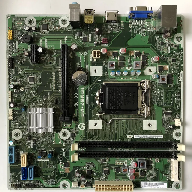 785304 001 для hp Pavilion 550 153 Вт настольная материнская плата 001/501/601 IPM87 MP LG1150 хорошее
