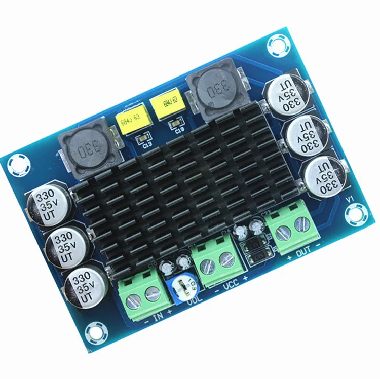 XH M542 DC 12 26V 100W TPA3116DA одноканальный цифровой усилитель мощности плата TPA3116D2|Детали и