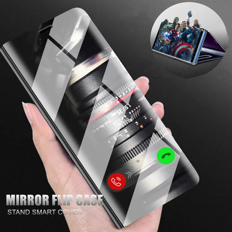 Умный флип кейс KEYSION для Huawei Y6 Y7 Prime Y9 2018 2019 Mate 20 Lite P30 Pro чехол honor 8X 10 Nova 2i 3 4|Бамперы| |
