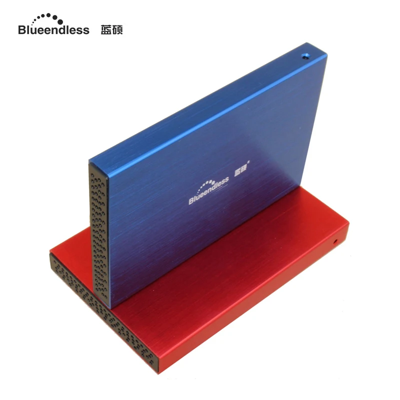 4pcs/lot 2.5 external hdd enclosure tool-free usb 3.0 aluminium & plastic hard disk caddy box for mac os/linux/windows 8/ 7/ xp
