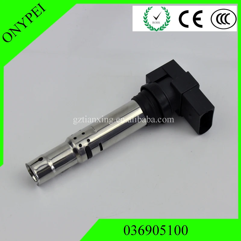 036905100 Катушка зажигания для A2 A3 A8 Golf Passat Skoda Fabia Seat 036905100A 036905100B 036905100D 036905100E|Катушка