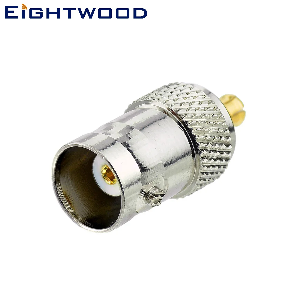 Eightwood 2 Pack MCX к BNC RF коаксиальный адаптер штекер Гнездовой разъем для портативного