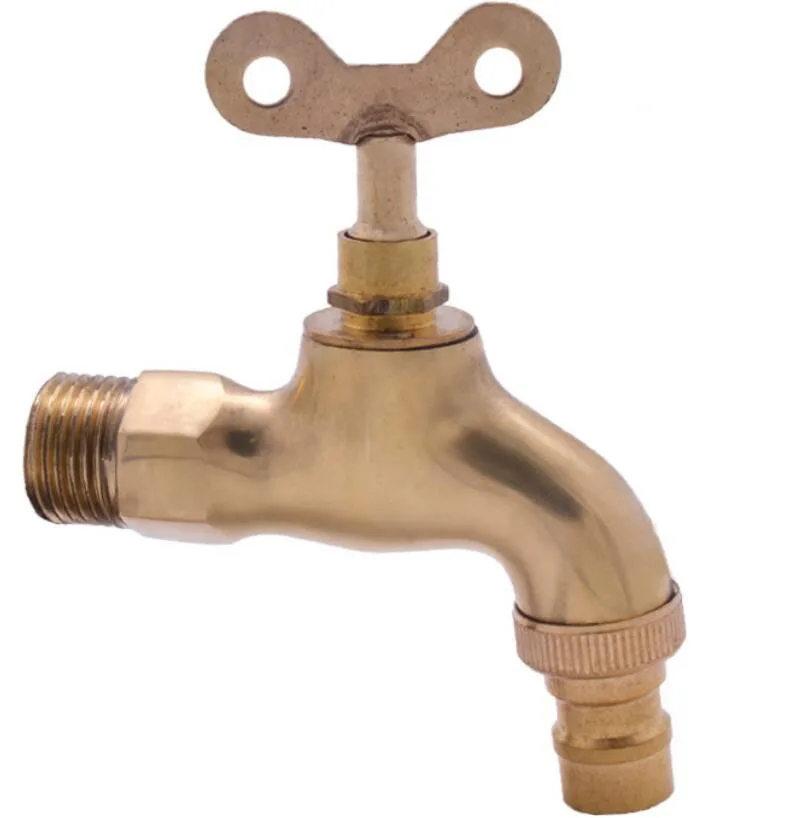  Copper Quick/Slow Open Style With Lock Faucet Outdoor Anti-theft Key Cover Household Washing Machine | Обустройство дома