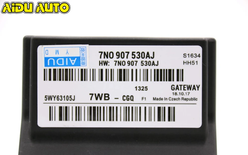 7N0907530AJ Расширенный консервный терминал для VW JETTA 5 MK5 GOLF 6 MK6 TOURAN OCTAVIA PASSAT B7 CC 7N0 907 530