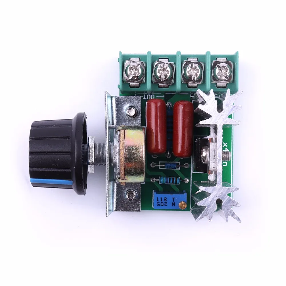 Новая высокая мощность 2000 Вт контроллер скорости двигателя AC 50-220 В Регулируемый