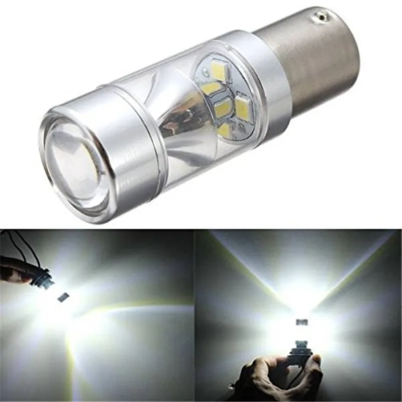 10pcs 1156 2835 12SMD LED Car White Turn Reverse Brake Light 660LM DC 12-240V 6500K | Автомобили и мотоциклы