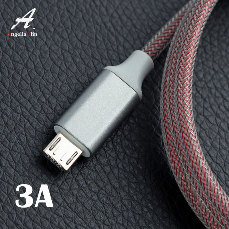 Micro USB кабель 3A type C быстрое зарядное устройство Microusb для Lightning Samsung Huawei Apple провод