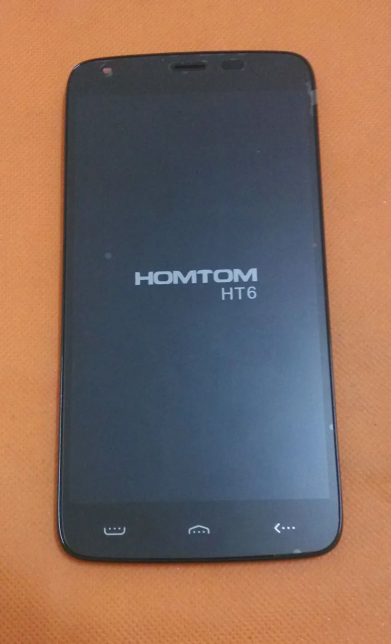 

Used Original LCD Display +Digitizer Touch Screen+ Frame for HOMTOM HT6 5.5inch MT6735 Quad Core HD 1280x720 Free shipping