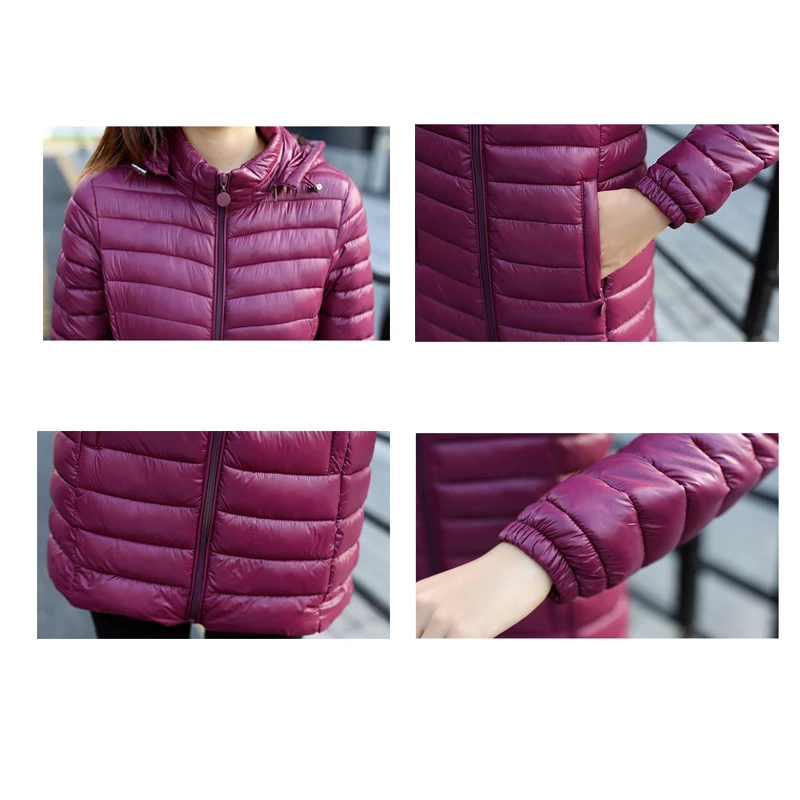 

Nice Vogue Women Winter Slim Jackets Hooded Padded Coat Outwear Warm Long Snow Chaquetas Parkas Feminina Plus Size 7XL