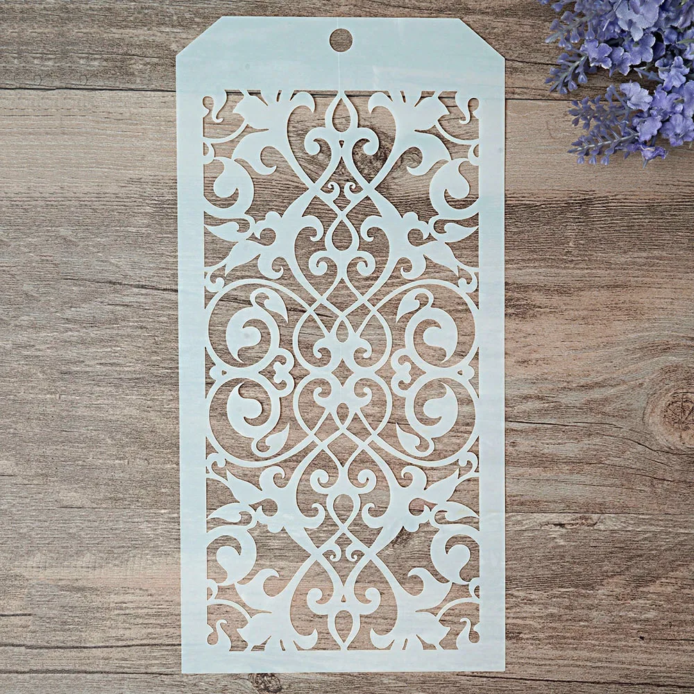 ST1224109 12*24 см DIY ремесло Многослойные трафареты для стен Живопись штампованная для скрапбукинга штампы альбом декоративное тиснение бумажные карты - Цвет: ST1224109