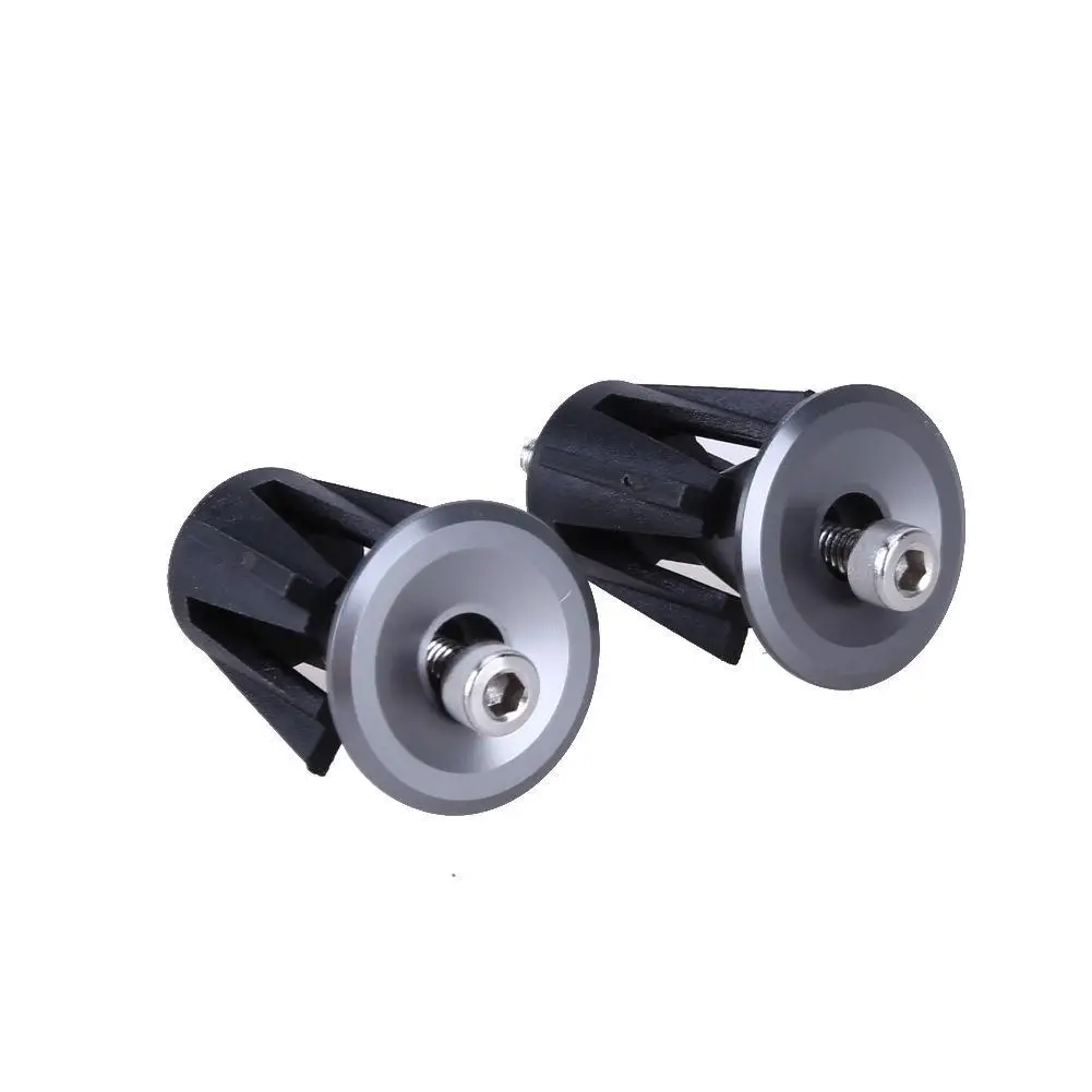 1 пара велосипедный руль Кепки ухваты Алюминий из алюминиевого сплава для