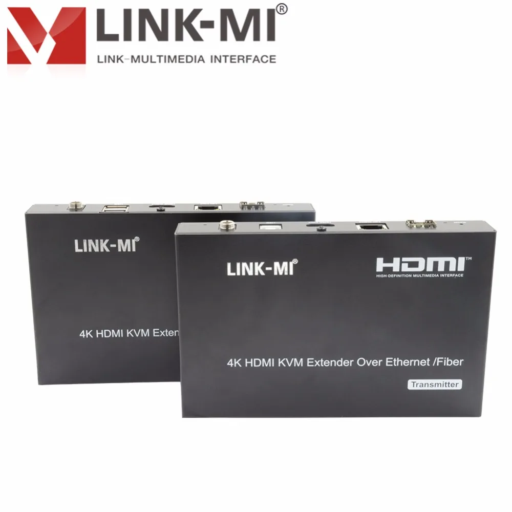 LM-EX57 4K2K HDMI+USB KVM Extender USB2.0 over IP 120m/Fiber optical up to 60KM 3.125G Single Mode 2km/20km/40km Support 3D | Электроника