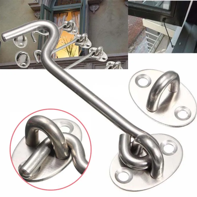 Прочный Крючок для кабины из нержавеющей стали и дверной замок с защелкой