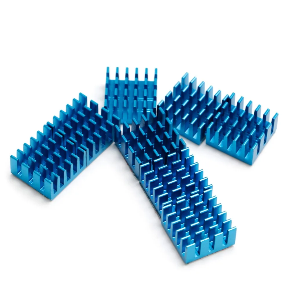 8 шт. алюминиевый радиатор для материнской платы DDR VGA RAM Memory IC Chipset Cooler