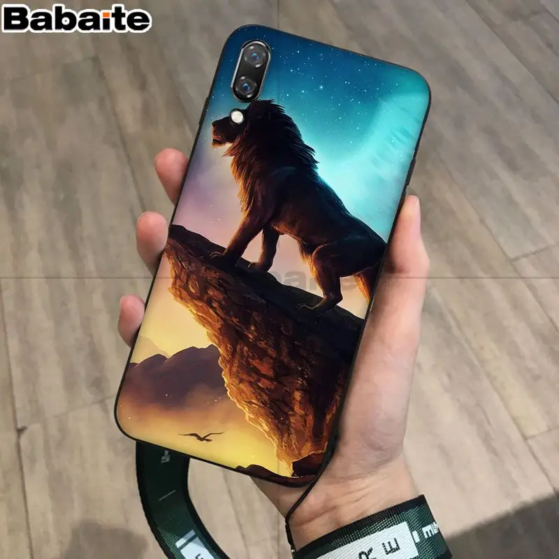 Babaite Король Лев Coque Shell чехол для телефона huawei P10 Plus Lite P20 Pro Mate20 Pro Mate10 Lite P30 Pro Чехол