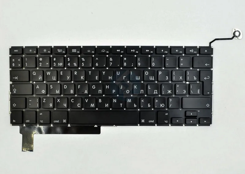 Новая русская клавиатура для ноутбука Macbook Pro 15 4 дюйма A1286 Русская раскладка