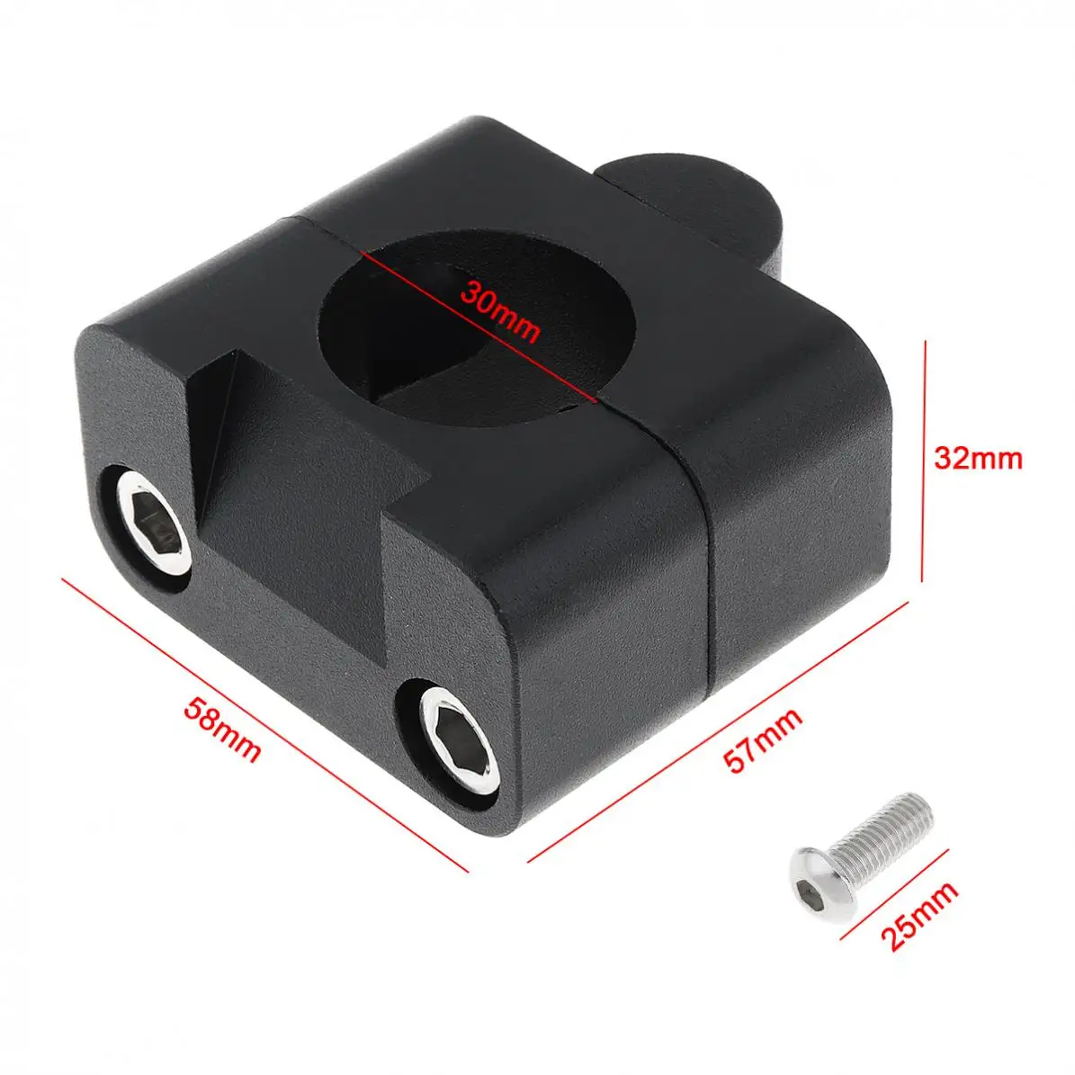 2шт 5 см X 3 Универсальный алюминиевый сплав мотоциклетные руль монтажный адаптер