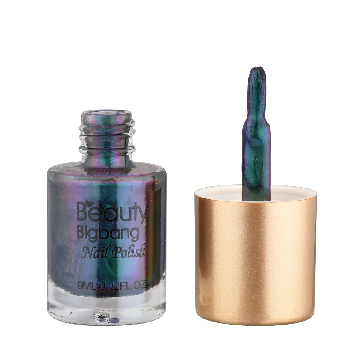 BEAUTYBIGBANG 9 мл Лак для ногтей Хамелеон Galaxy блеск закат светящиеся голографические блестки голографический лак для ногтей