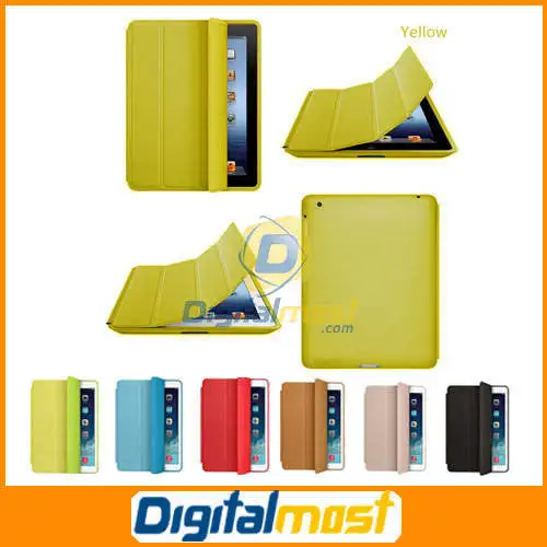 Wholesale 10PCs/lot High Quality 1:1 Original Official Magnetic PU leather Case for Apple iPad 2/3/4 Smart Tablet PC Covers | Компьютеры и