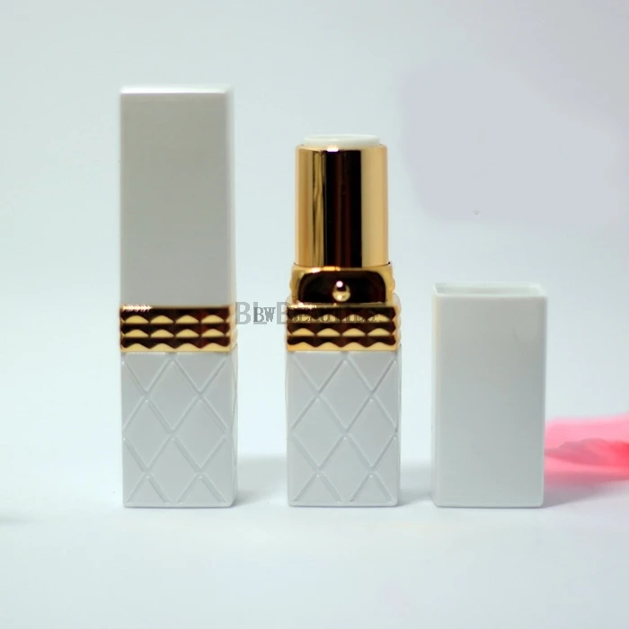 300 шт пустые белые тюбики для бальзама губ косметические бутылки помады