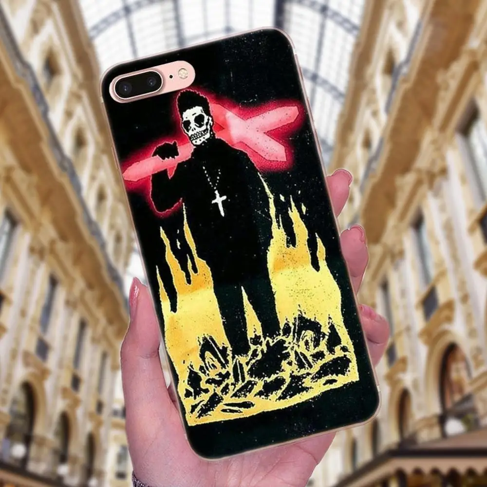 Logic Rapper красочный стиль ТПУ дизайн под заказ для Apple iPhone 4 4S 5 5C 5S SE 6 6S 7 8 Plus X XS Max XR |