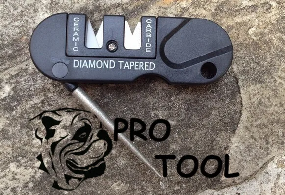 Открытый Карманный EDC Складная точилка керамический твердосплавный Алмазный