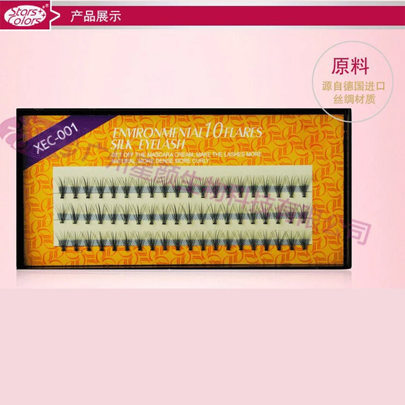 Ресницы Накладные шелковые с образные 3 полоски/упаковка 0 10 мм 8/10/12 мм|eyelashes thick|fake
