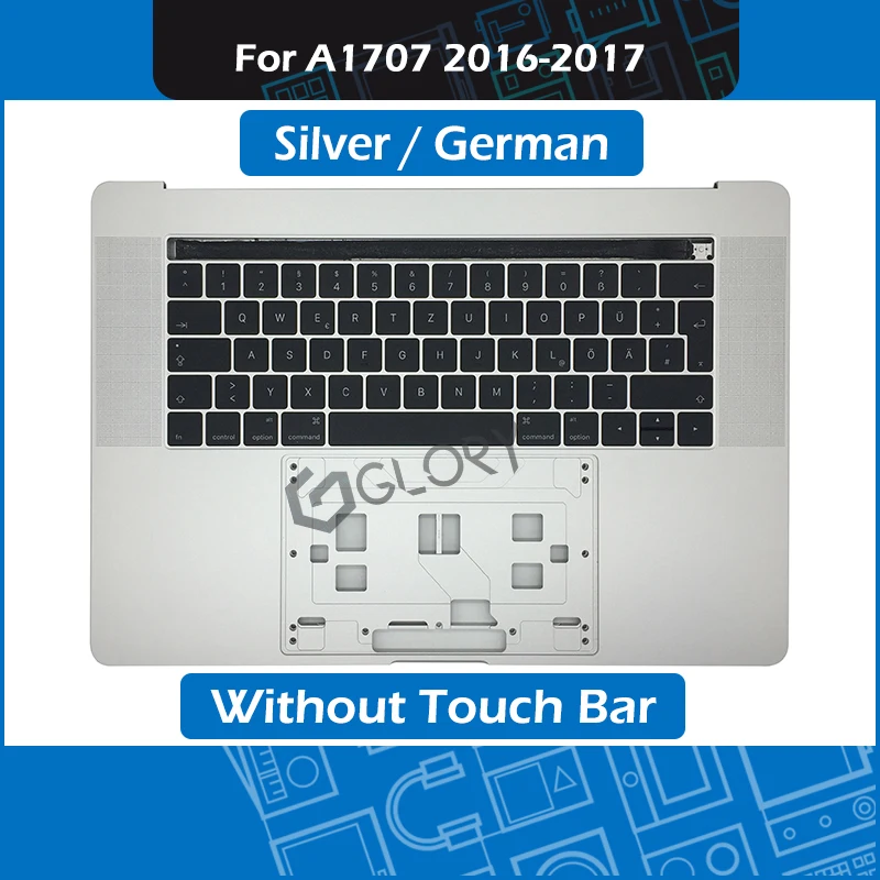 Серебристый Ноутбук с подставкой для рук Macbook Pro Retina сенсорный экран 15 дюймов A1707