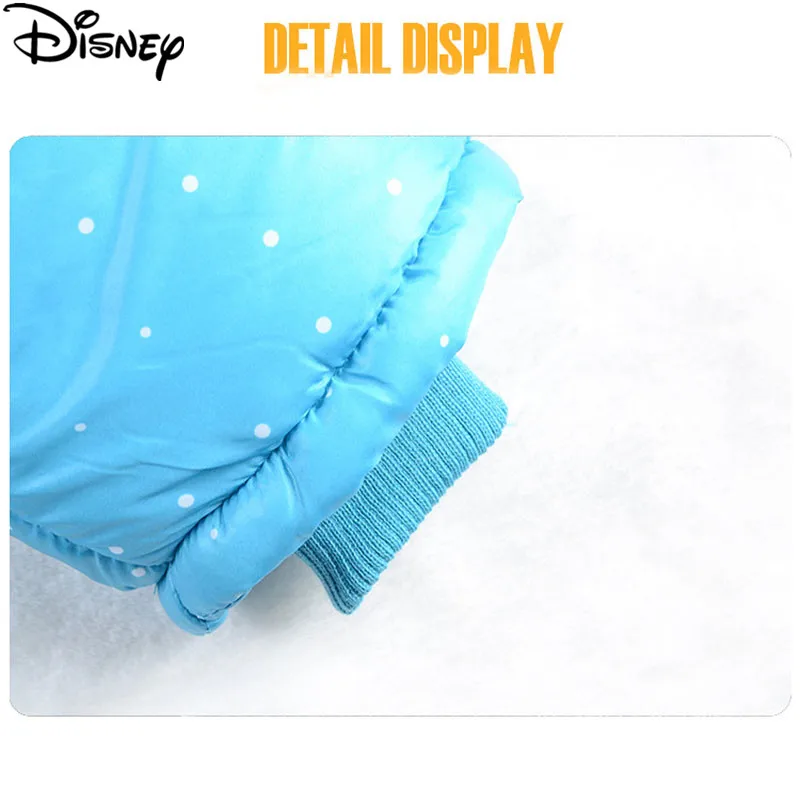 Disney Frozen elsa парка зимняя одежда верхняя одежда с длинными рукавами пальто хлопковые детские комплекты одежды пуховик для девочки