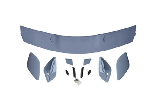 Colorless spoiler Для Mercedes Benz A класс W176 A160 A180 A200 A250 A45 AMG хэтчбек 5 дверей 2013- ABS Пластик задний спойлер крыло, крышка багажника - Цвет: Colorless spoiler