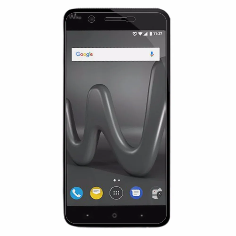 Для Wiko Гарри вид XL 0 26 мм 9H твердость поверхности 2.5D изогнутые края закаленное