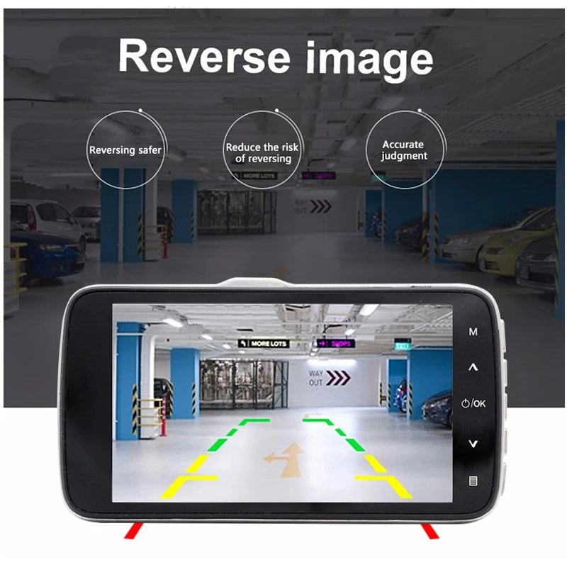 E ACE 4 0 &quotВидеорегистраторы для автомобилей Камера Двойной объектив с LDWS ADAS