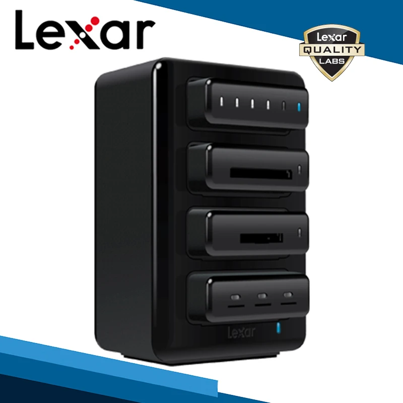 Lexar рабочий процесс HR1 Рабочий поток ридер массив SD CF TF UH1 считыватель USB3.0 рабочий процесс кардридер USB 3,0 высокоскоростной считыватель карт памяти