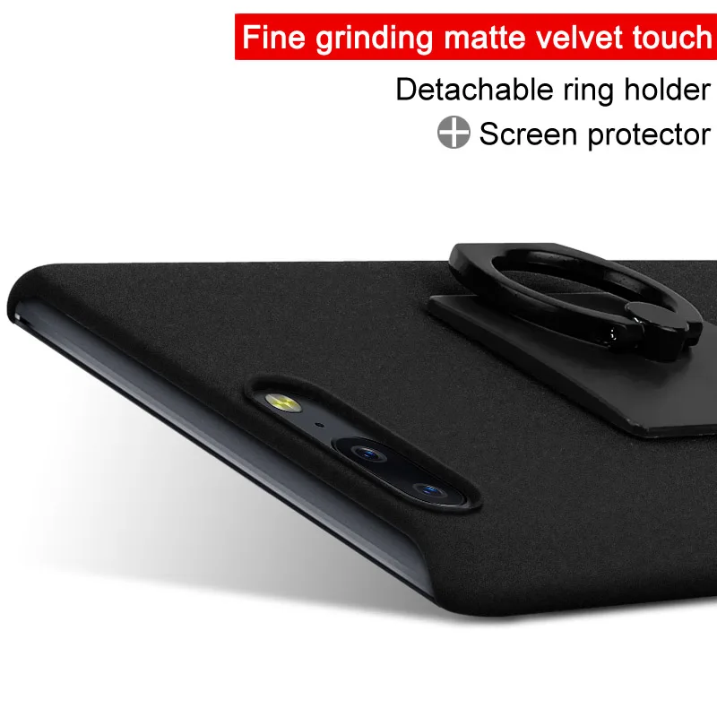Чехол Coque для OnePlus 5 IMAK Ковбой Shell жесткий чехол телефона один плюс A5000 палец кольцо