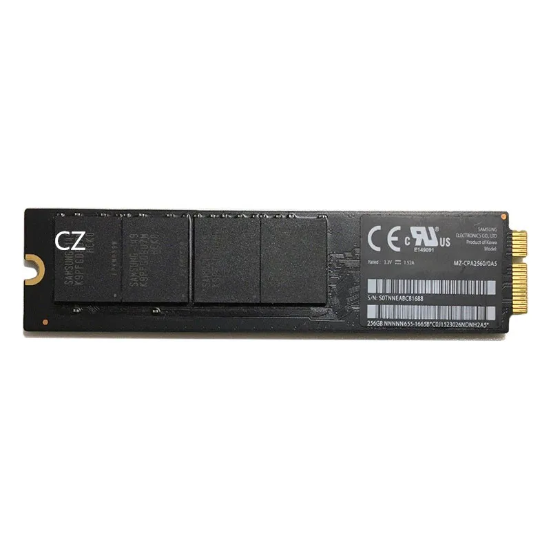 Оригинальный твердотельный накопитель A1369 A1370 2010 2011 года SSD для Macbook Air 64 Гб 128 ГБ 256