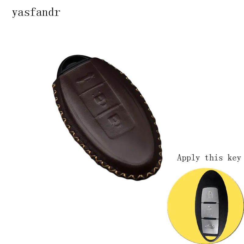 Новые чехлы для ключей чехол Qashqai Pathfinder Versa Tidda Murano Rogue X-Trail Smart Car Key Jacket 3 кнопки |