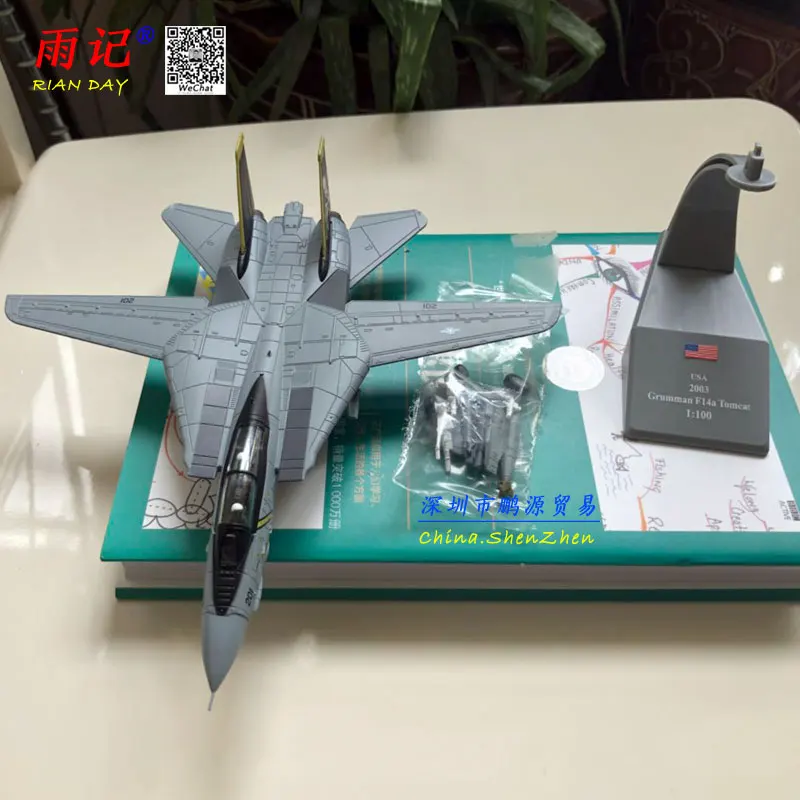 3 шт./лот Оптовая Амер 1/100 весы F14 Tomcat F-14A/B AJ200 VF-84 истребитель Литье металла военный