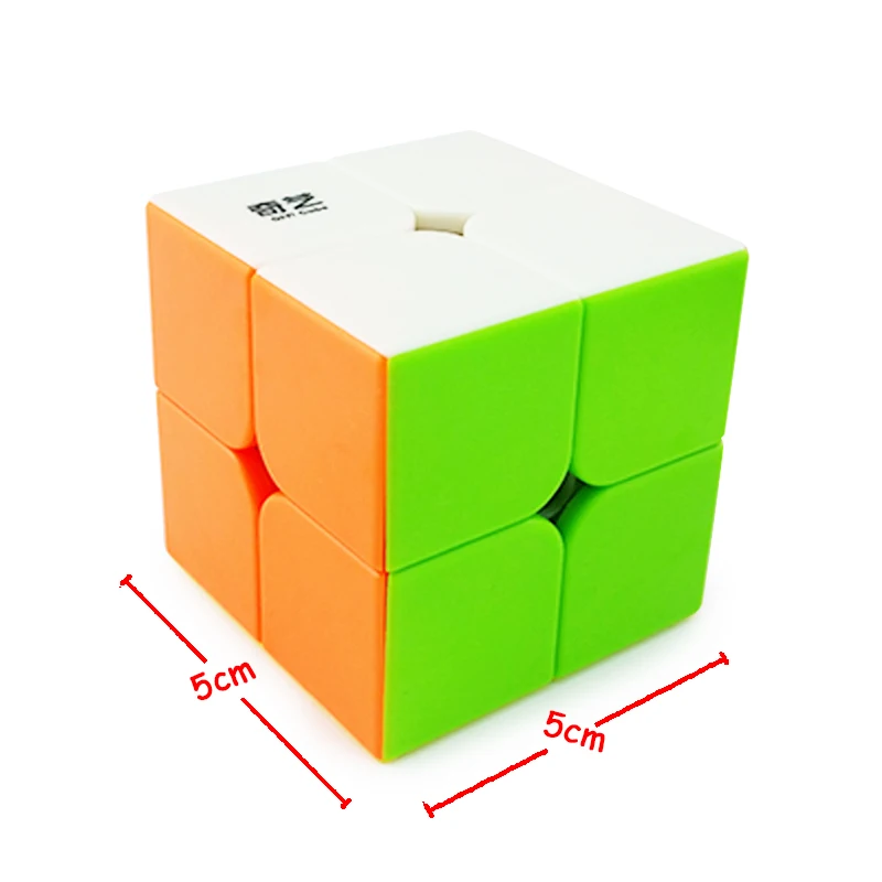 2x2x2 Скорость Magic куб обучающий игрушечные лошадки головоломка твист плавно
