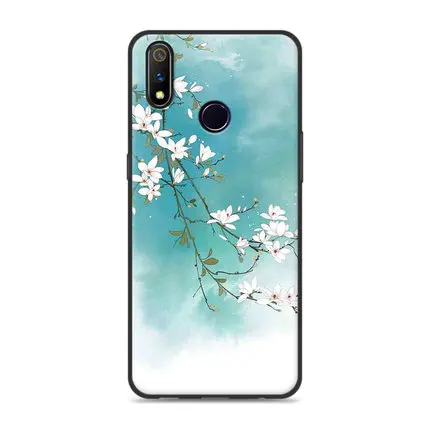 6," Coque Fundas для OPPO Realme 3 pro Чехол seven girl цветок Мягкий Силиконовый ТПУ чехол для телефона Realme3 pro защитные чехлы