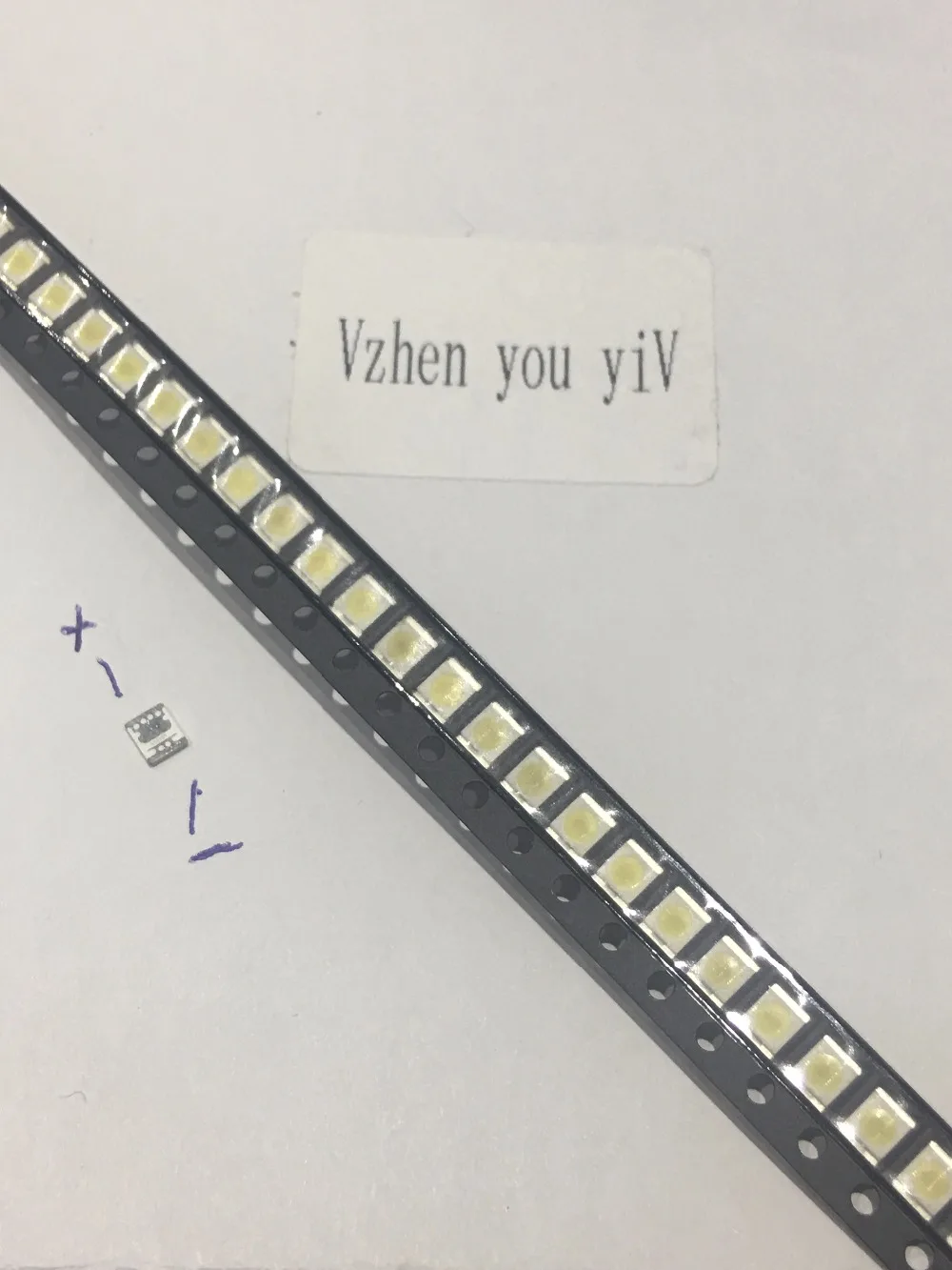 

100pcs FOR Original SEOUL LED LCD TV backlight lamp beads lens 1W 3v 3528 2835 cool white light bead