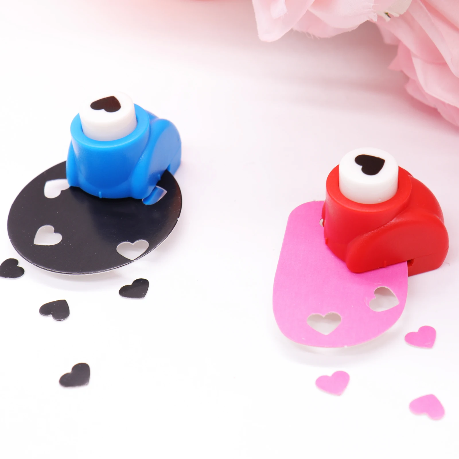

Mini Craft punch Kids favor colorful paper Craft punch Printing Paper Scrapbook Tags Cards Craft DIY Punch Cutter Tools