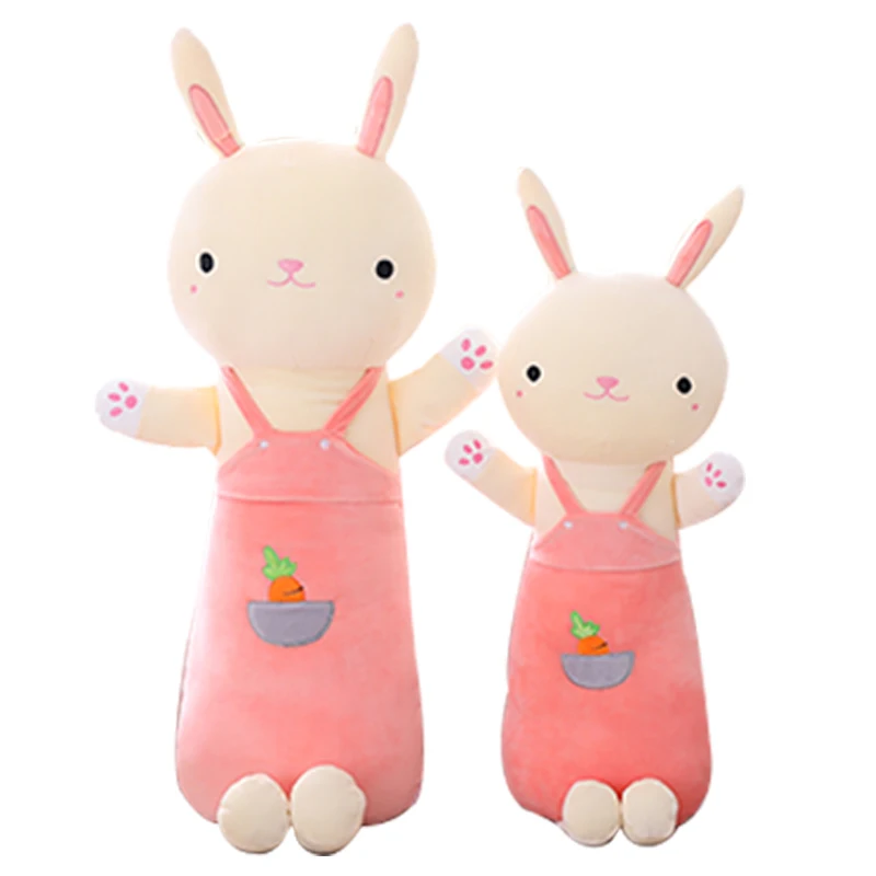 

Cute Rabbit Bunny Long Pillow Cute Deer Girl Sleeping with Pillow Plush Toy Birthday Gift