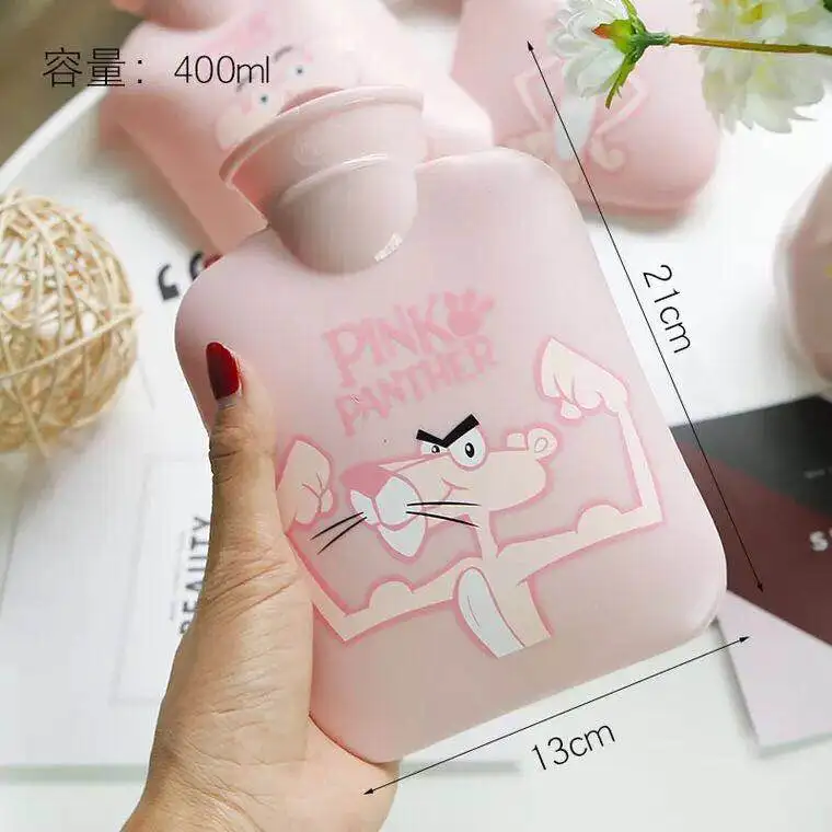 Emerra милые Мультяшные розовые Пантеры руки теплые горячие портативные бутылки