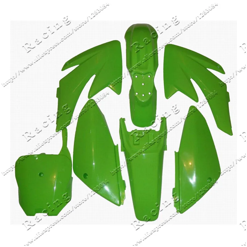 7 шт. пластиковые чехлы для мотоциклов CRF70 Kayo TY125 HK160R|crf70 pit bike|crf70 plasticfairing kit |